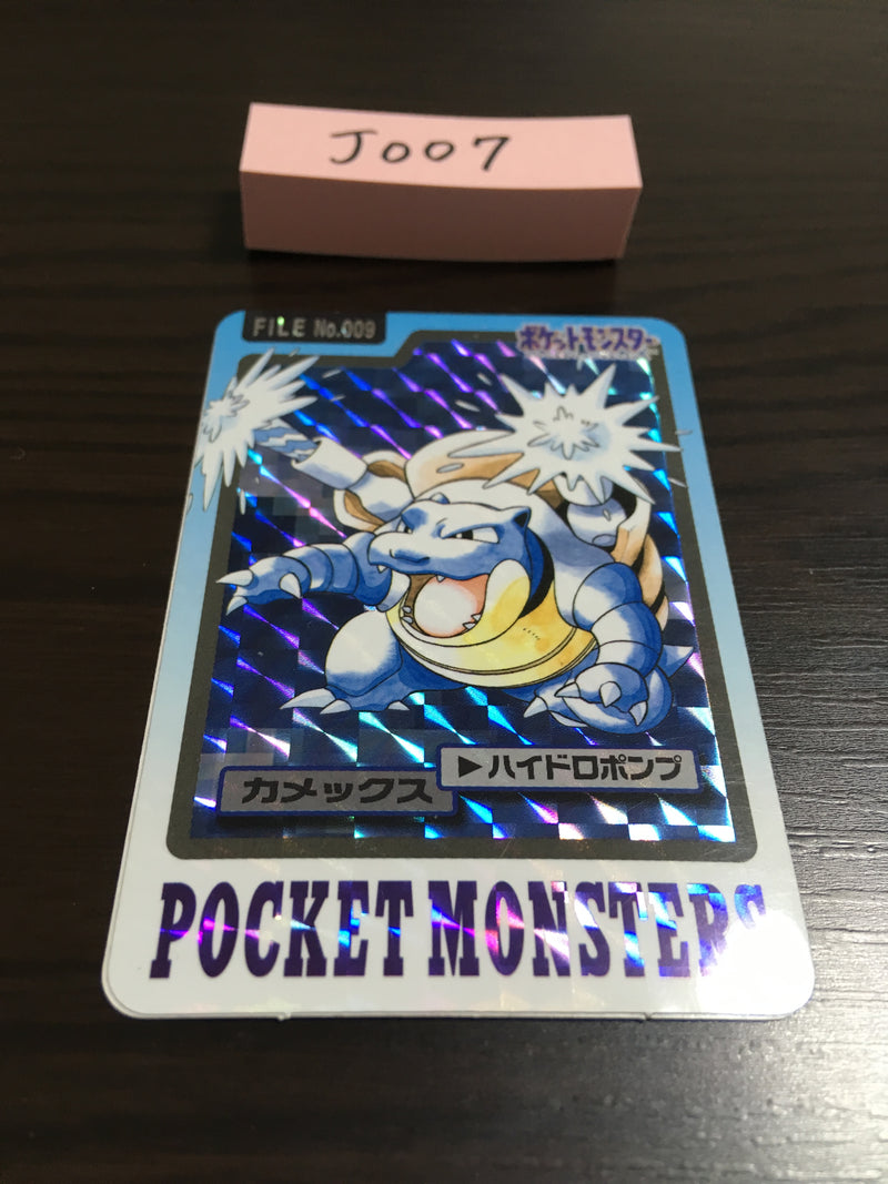 J-007 Pokemon Card Blastoise