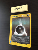 @G-063 Pokemon Card Darkness Energy