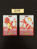 G-138 Carddass Charmander Charmeleon