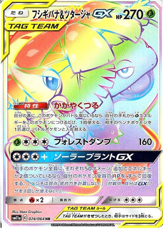 Venusaur&Snivy GX<HR>{074/064} [SM11a]
